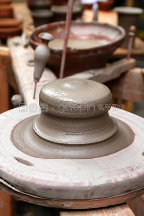 陶陶石器波特轮式陶瓷手工艺品